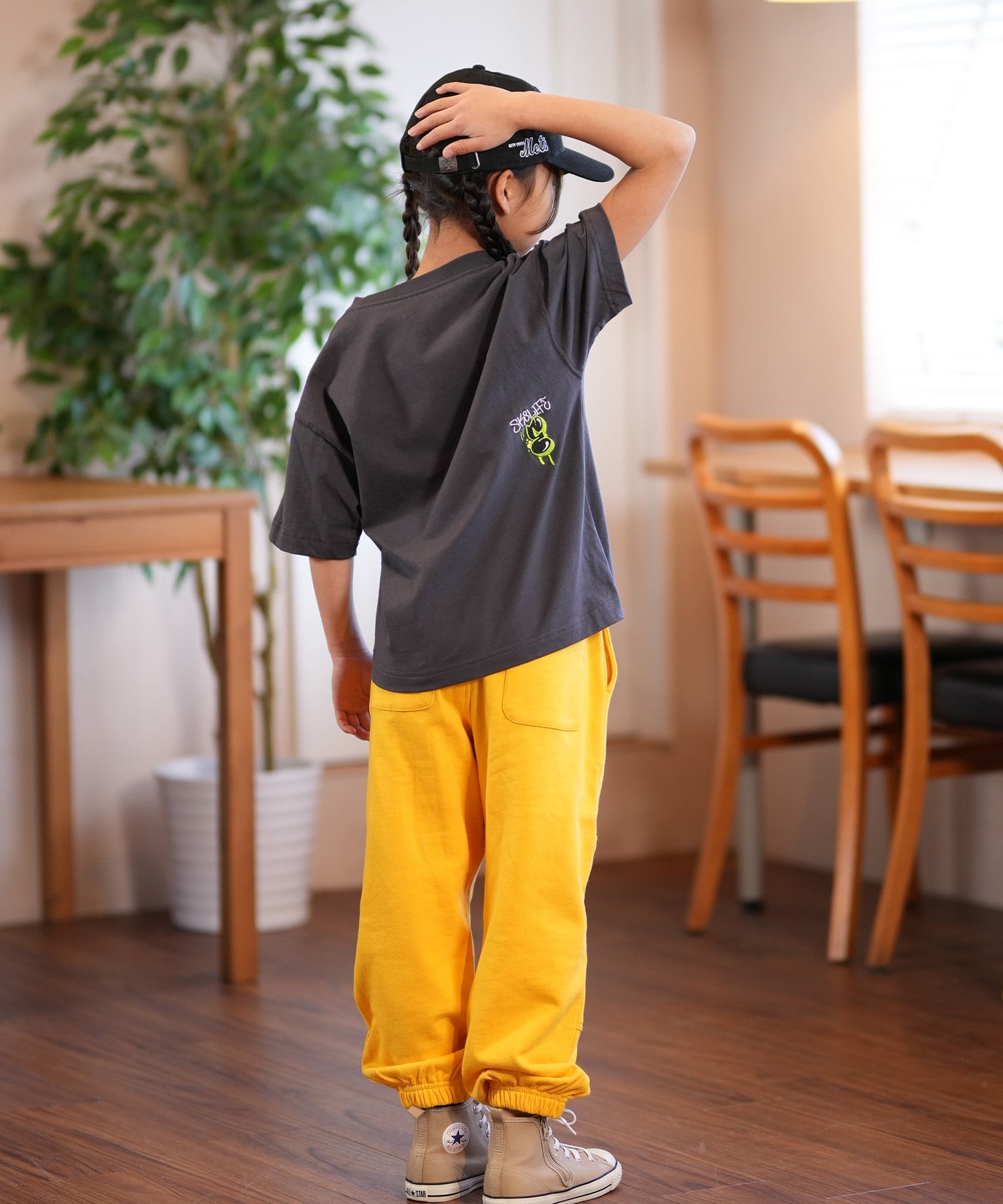 ELEMENT エレメント 半袖 Tシャツ キッズ プリント TAGGING SS YOUTH BF025-243(CHA-130cm)