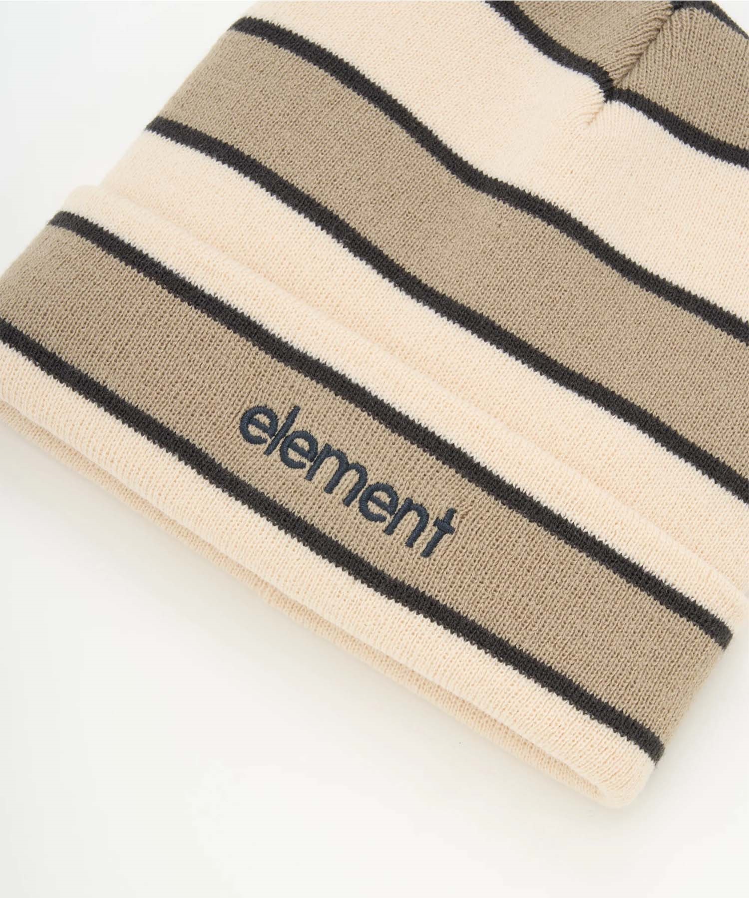 ELEMENT エレメント ニット帽 ビーニー ニットキャップ ボーダー MID LOWCASE BEANIE S BF022-980(CTF0-FREE)