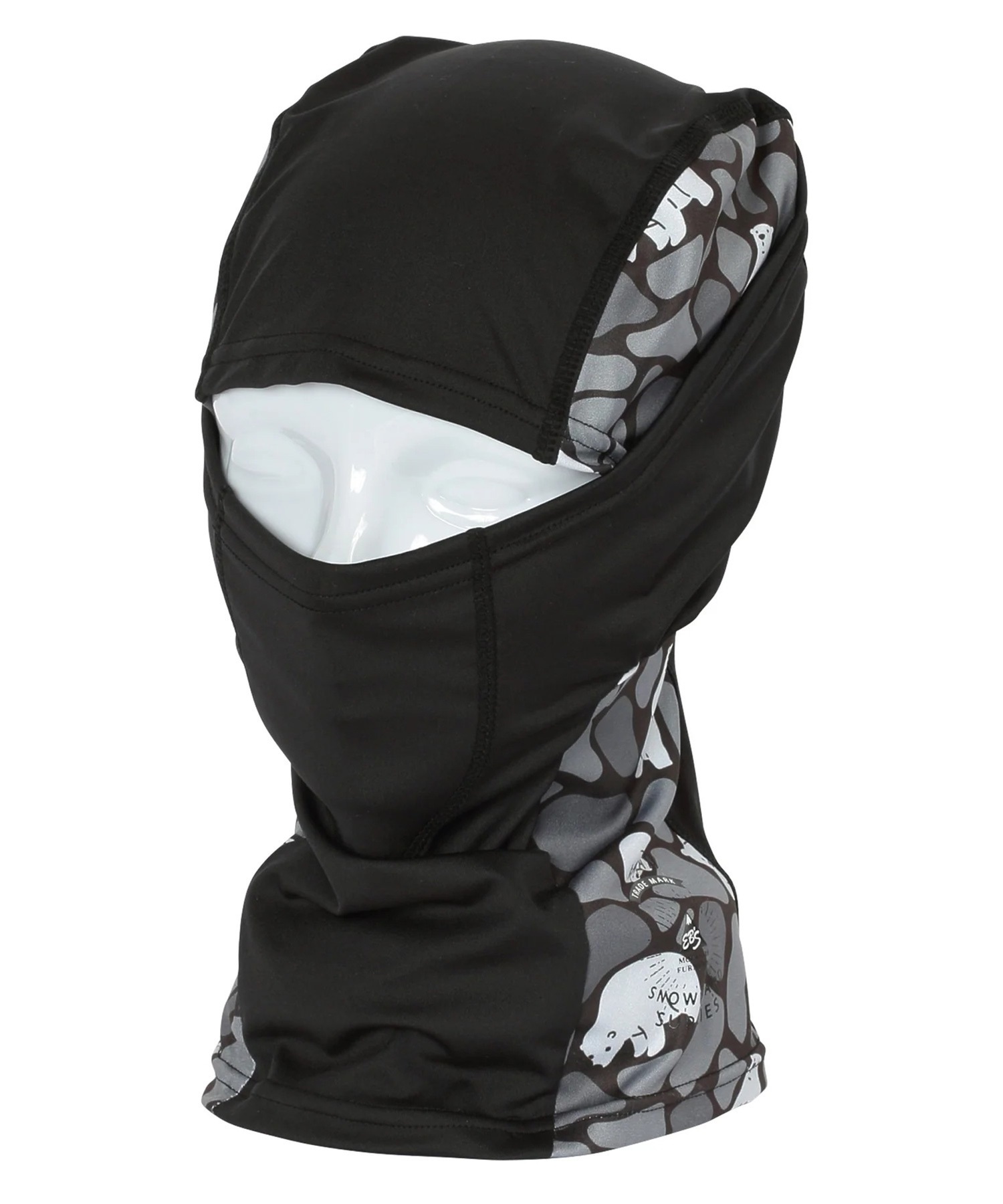 eb's エビス RANGER MASK スノーボード フェイスマスク バラクラバ ユニセックス ムラサキスポーツ 25-26モデル MM H14 【2526】(BLACK-ONE)