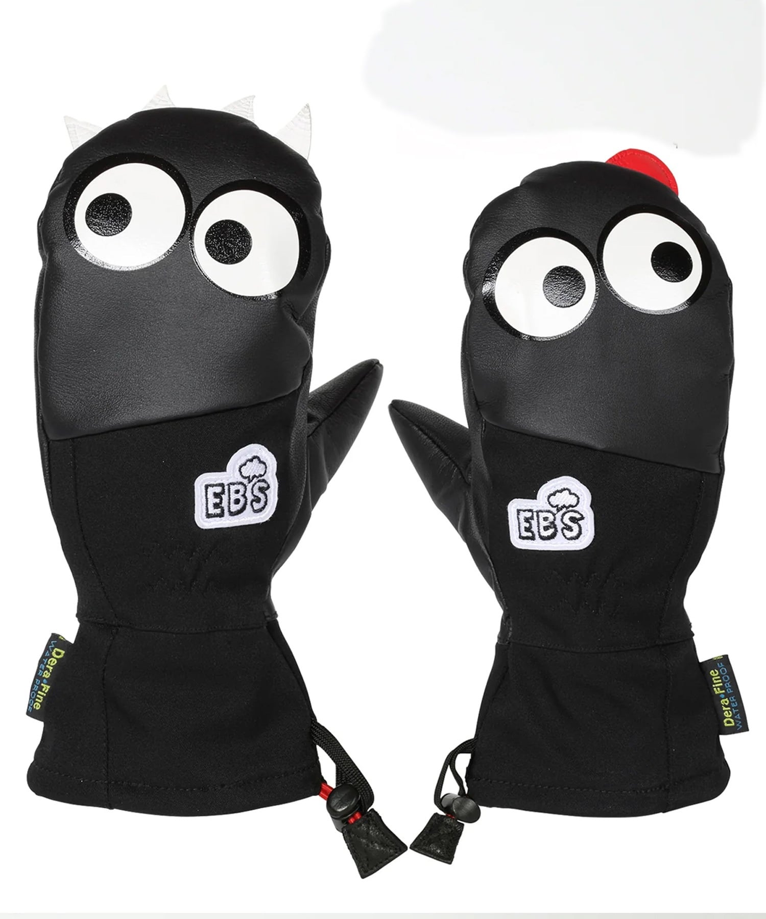 eb's エビス KEMONO JR スノーボード グローブ キッズ ジュニア ユース ムラサキスポーツ 25-26モデル MM G11 【2526】(BLACK-130)