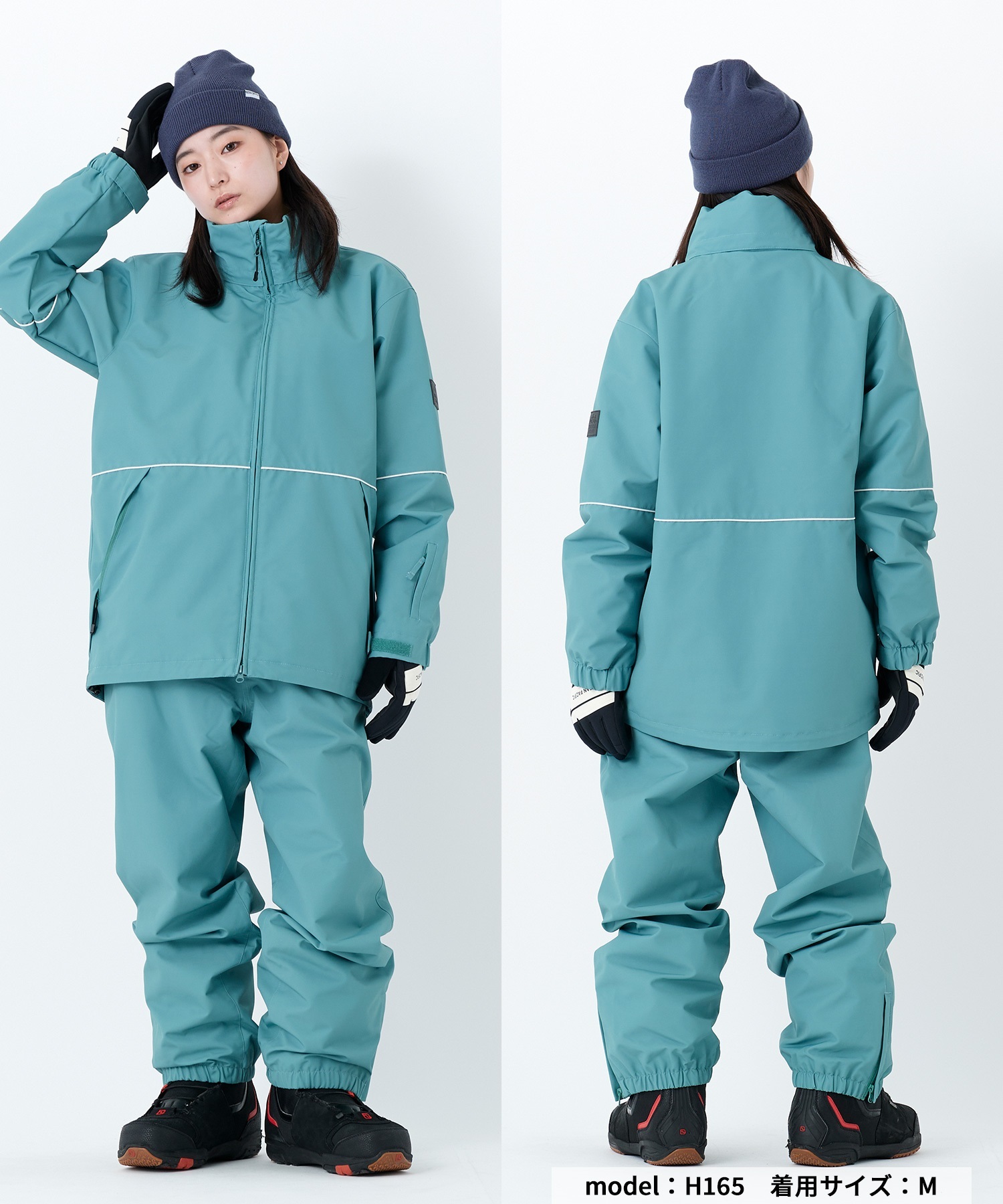 OP オーシャンパシフィック パイピングドジャケット 545301 スノーボード ジャケット レディース ムラサキスポーツ 25-26モデル MM D18 【2526】(WTP-S)