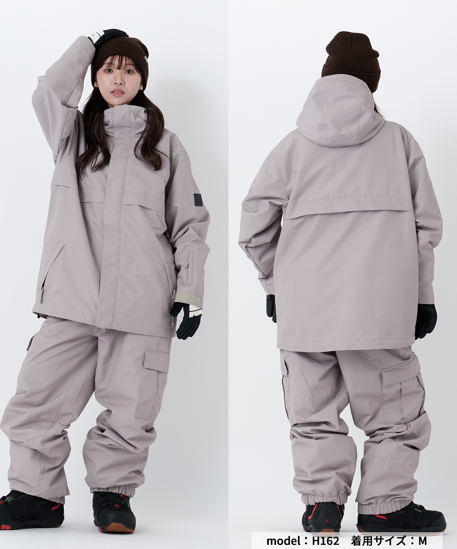 OP オーシャンパシフィック ワークスタイルカーゴパンツ 545705 スノーボード パンツ レディース ムラサキスポーツ 25-26モデル MM D18 【2526】(BK-S)