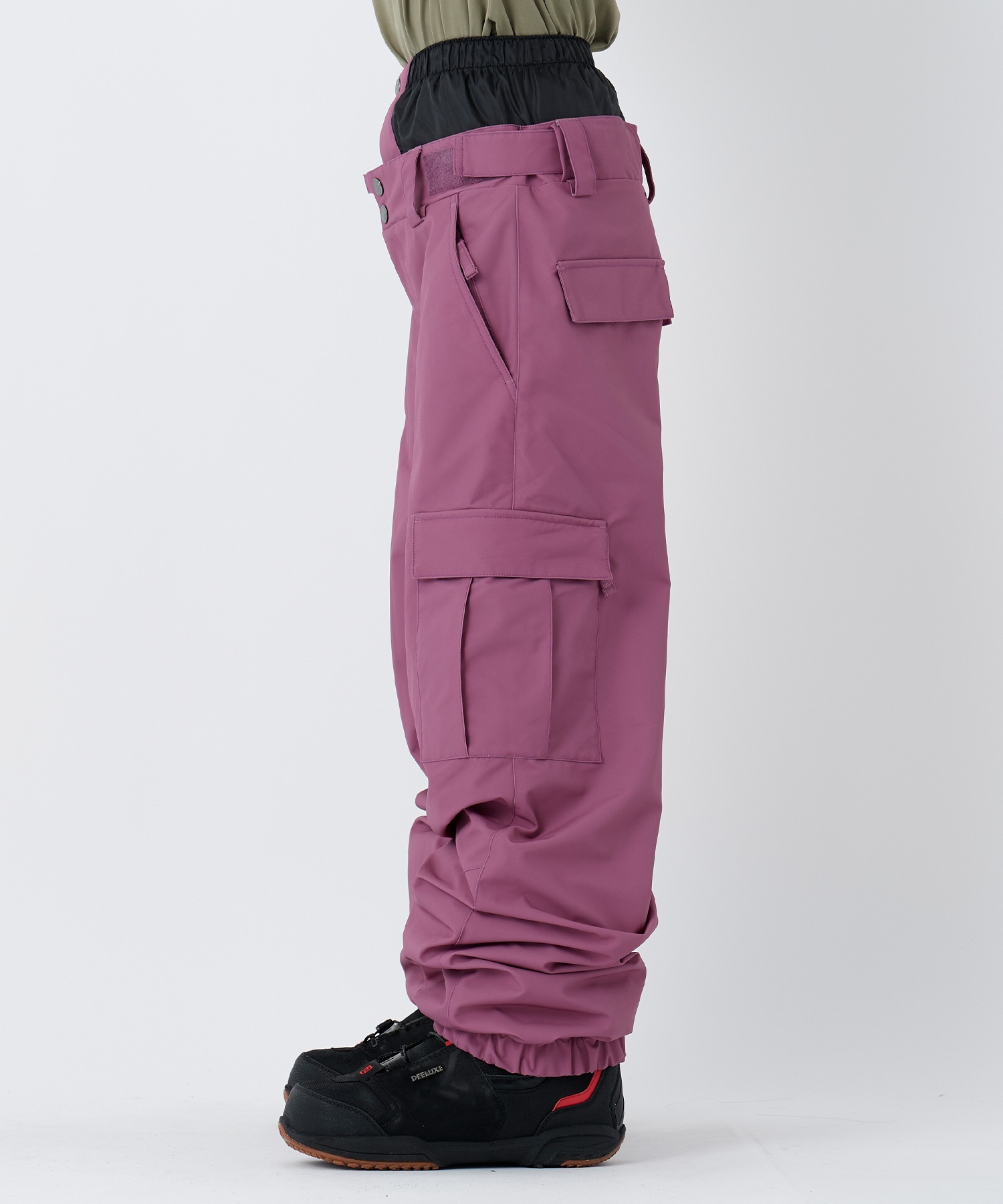 OP オーシャンパシフィック ワークスタイルカーゴパンツ 545705 スノーボード パンツ レディース ムラサキスポーツ 25-26モデル MM D18 【2526】(BK-S)