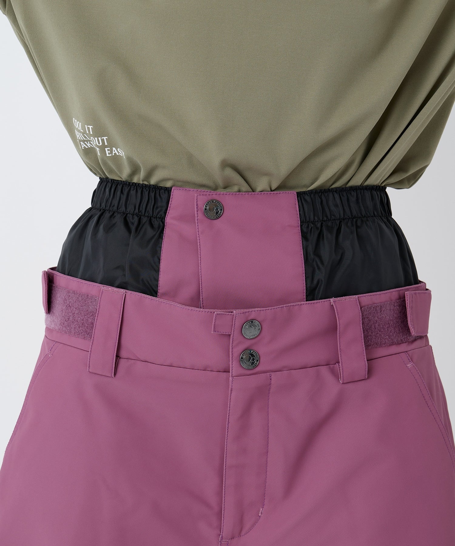 OP オーシャンパシフィック ワークスタイルカーゴパンツ 545705 スノーボード パンツ レディース ムラサキスポーツ 25-26モデル MM D18 【2526】(BK-S)