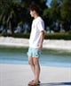 QUIKSILVER クイックシルバー ラッシュガード メンズ 半袖 Tシャツ バックプリント 水陸両用 UVカット QLY251019(WHT-M)