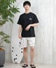 QUIKSILVER クイックシルバー ラッシュガード メンズ 半袖 Tシャツ バックプリント 水陸両用 UVカット QLY251623M ムラサキスポーツ限定(WHT-M)