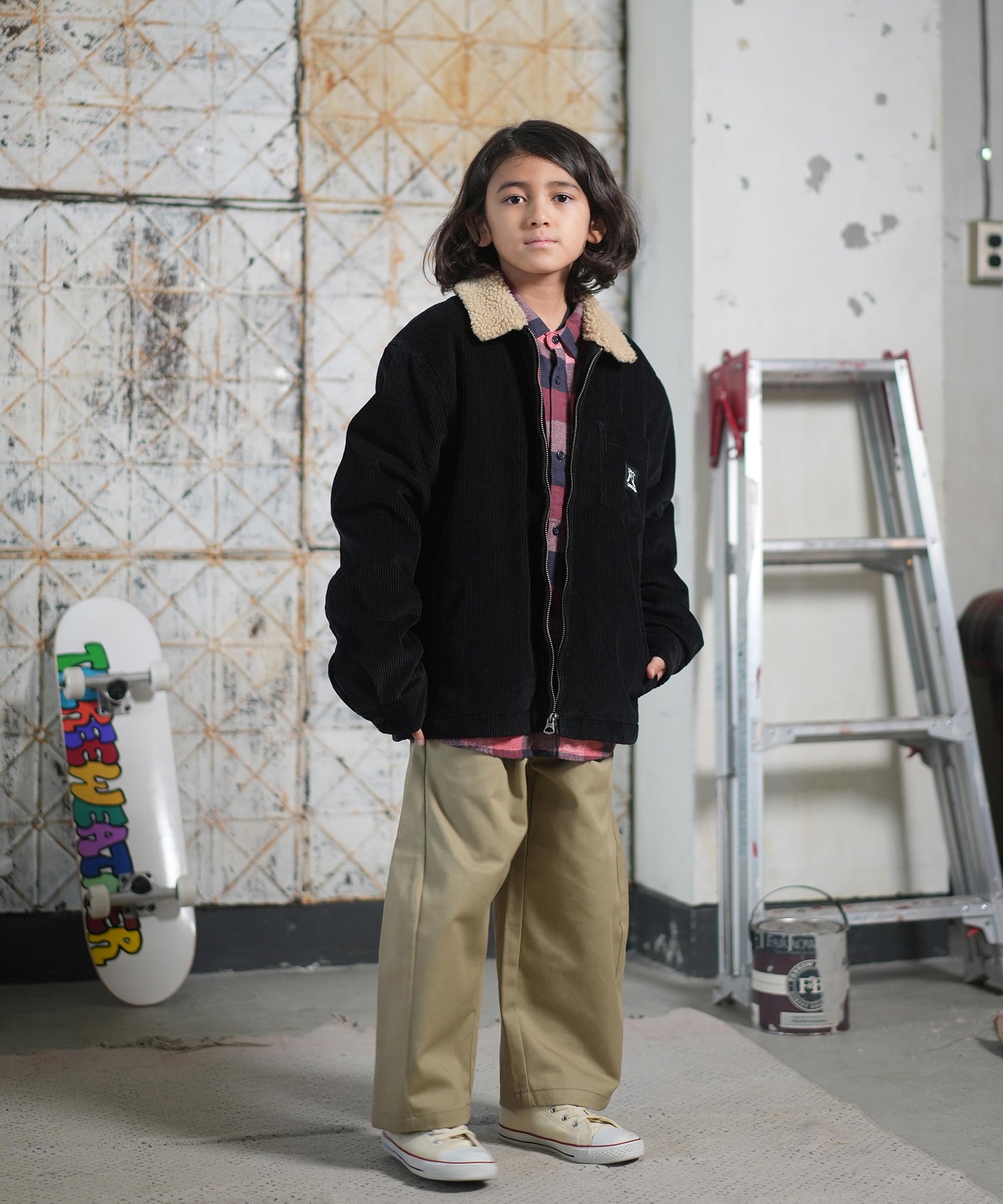 QUIKSILVER ジャケットコーデ