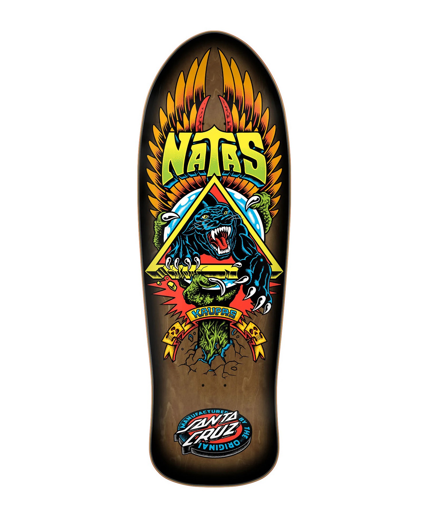 SANTA CRUZ サンタクルーズ スケートボード デッキ 10.5inch REISSUE NATAS PANTHER ムラサキスポーツ(MULTI-10.5inch)
