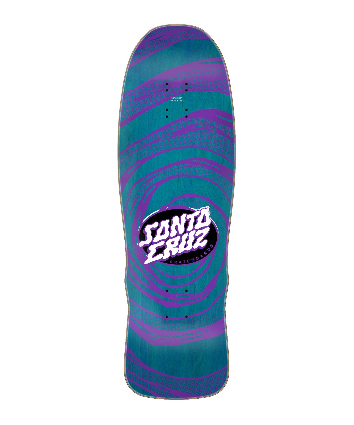SANTA CRUZ サンタクルーズ スケートボード デッキ 9.5inch WINKOWSKI VERTIGO ムラサキスポーツ(MULTI-9.5inch)