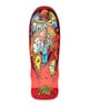 SANTA CRUZ サンタクルーズ スケートボード デッキ STRANGER THINGS 9.7inch GRABKE MAX MELTING CLOCK  海外ドラマ コラボ ムラサキスポーツ(RED-9.7inch)