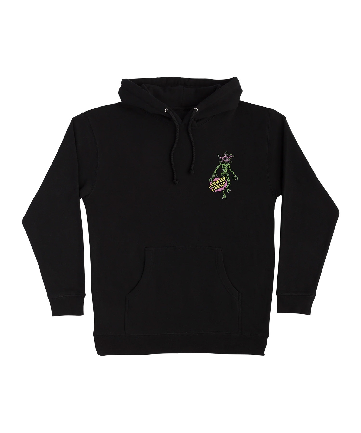 【11月10日発売】 SANTA CRUZ サンタクルーズ × STRANGER THINGS プルオーバー パーカー メンズ ST P OHOOD DEMOGORGON DOT 510255301(BLK-M)