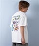 SANTACRUZ サンタクルーズ 半袖 Tシャツ メンズ バックプリント ロゴ スクリーミングハンド 502252402 ムラサキスポーツ限定(WHITE-M)
