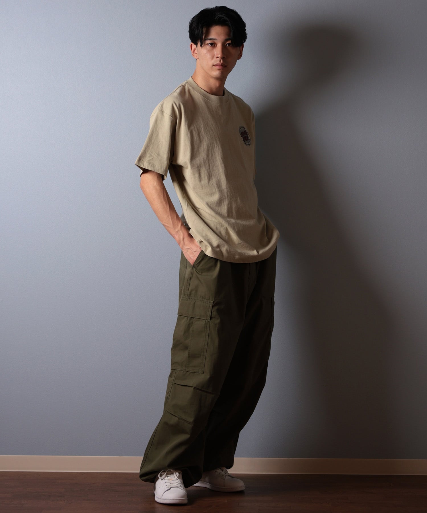 SANTACRUZ サンタクルーズ 半袖 Tシャツ メンズ バックプリント ロゴ スクリーミングハンド 502252402 ムラサキスポーツ限定(WHITE-M)