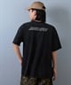 SANTACRUZ サンタクルーズ 半袖 Tシャツ メンズ フロントプリント バックプリント 502253411 ムラサキスポーツ限定(BLHND-M)