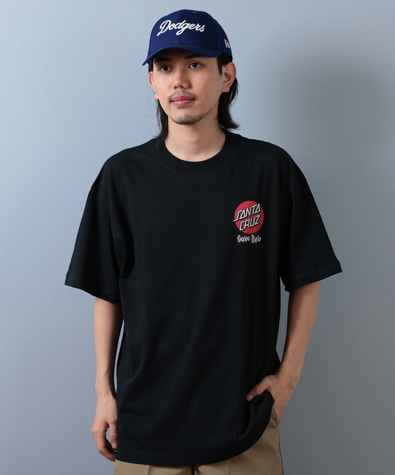 SANTA CRUZ サンタクルーズ 半袖 Tシャツ メンズ バックプリント PEACE FOR NOTO SS TEE 502253413 ムラサキスポーツ限定(WHITE-S)