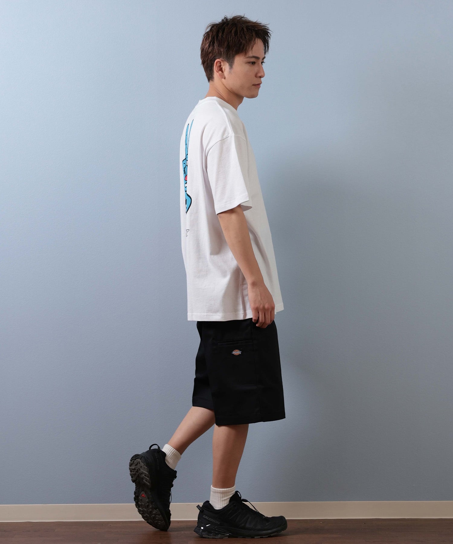 SANTA CRUZ サンタクルーズ 半袖 Tシャツ メンズ バックプリント PEACE FOR NOTO SS TEE 502253413 ムラサキスポーツ限定(WHITE-S)