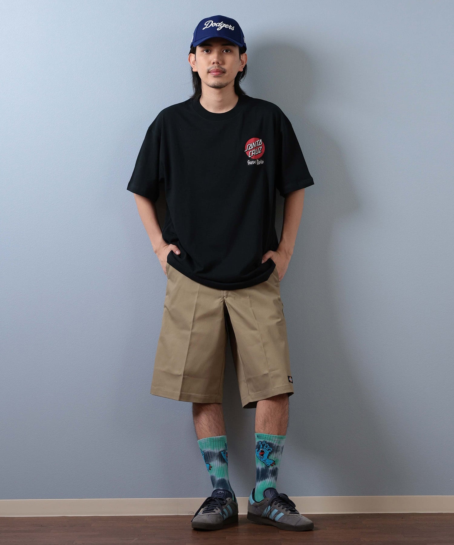 SANTA CRUZ サンタクルーズ 半袖 Tシャツ メンズ バックプリント PEACE FOR NOTO SS TEE 502253413 ムラサキスポーツ限定(WHITE-S)