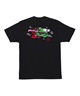 【11月10日発売】SANTA CRUZ サンタクルーズ × STRANGER THINGS 半袖 Tシャツ メンズ ST S S-T EDDIE SLASHER 510255402(BLDK-M)
