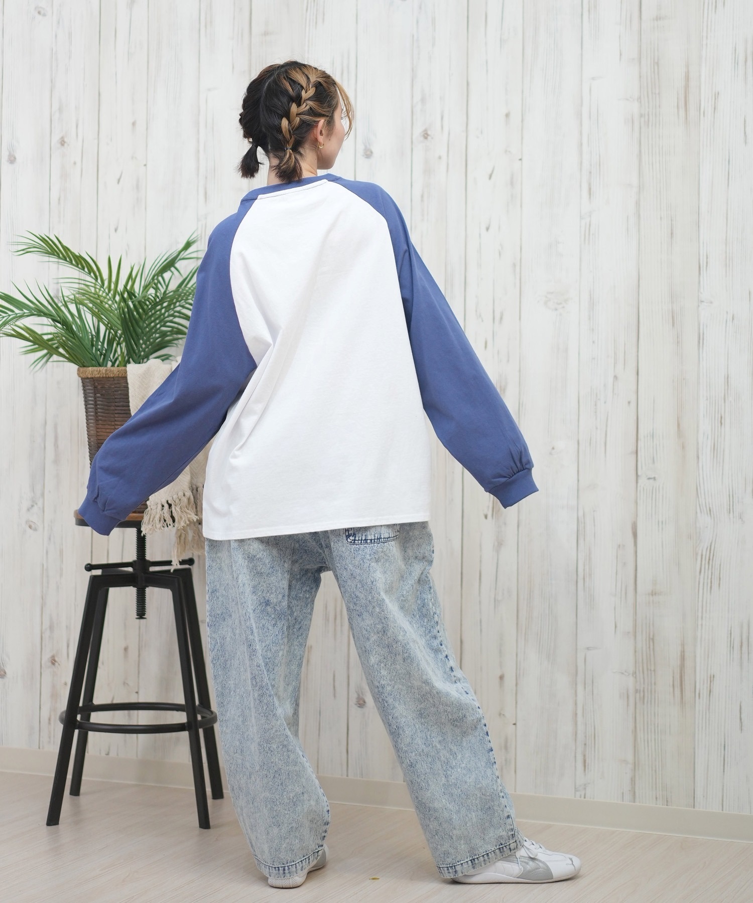 SANTACRUZ サンタクルーズ ロングパンツ レディース デニム イージーパンツ 502251531 ムラサキスポーツ限定(BKDSW-M)