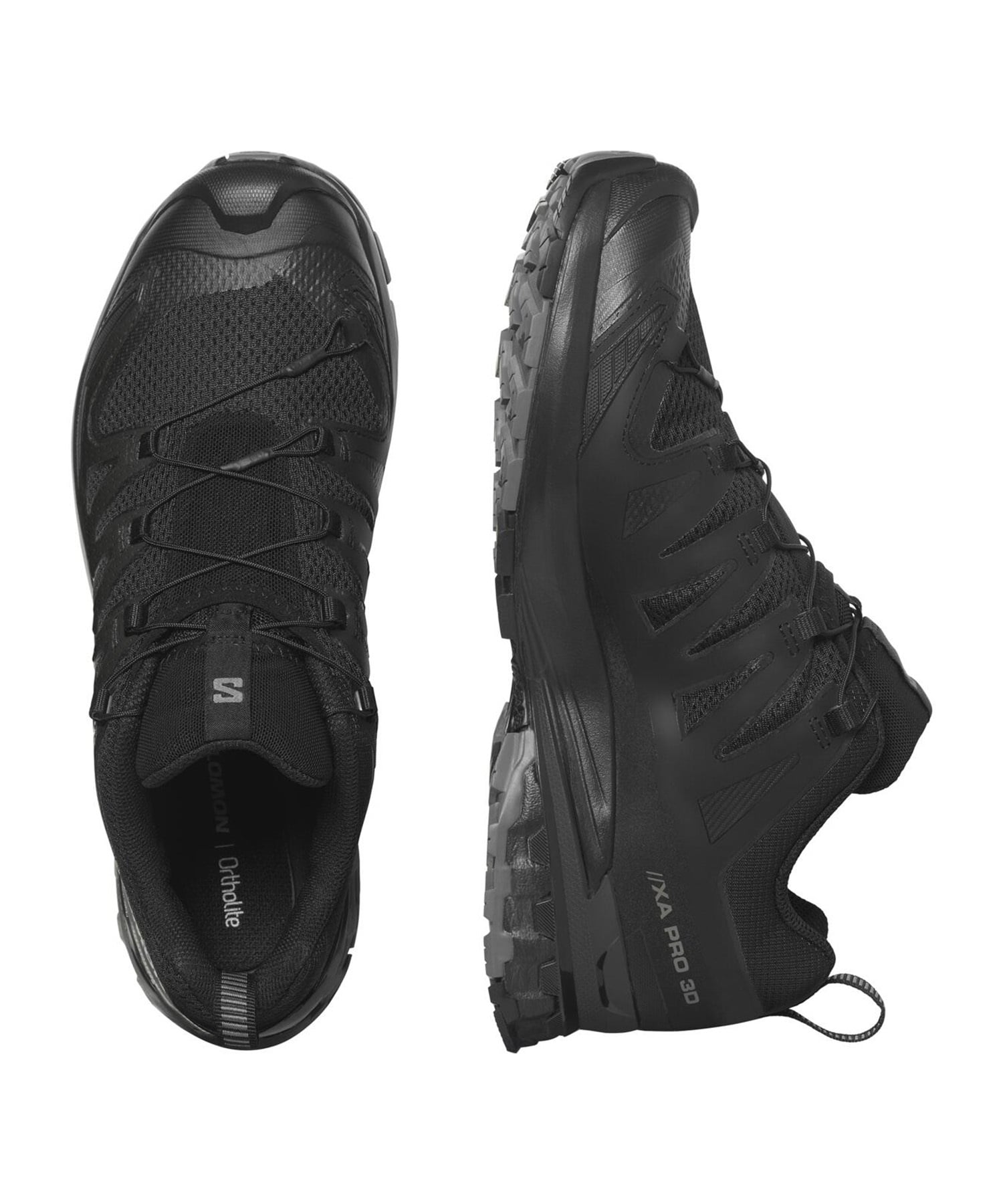 SALOMON サロモン スニーカー メンズ 幅広 ワイド XA PRO 3D V9 WIDE L47273100(BK-26.0cm)