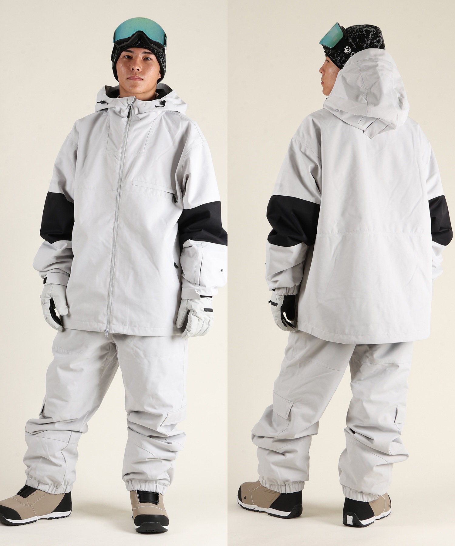 THREE WEATHER スリーウェザー SNOW PANTS パンツ スノーボード ウェア ユニセックス ムラサキスポーツ 25-26モデル MM J12 【2526】(BLK-XS)