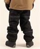 THREE WEATHER スリーウェザー SNOW PANTS パンツ スノーボード ウェア ユニセックス ムラサキスポーツ 25-26モデル MM J12 【2526】(BLK-XS)