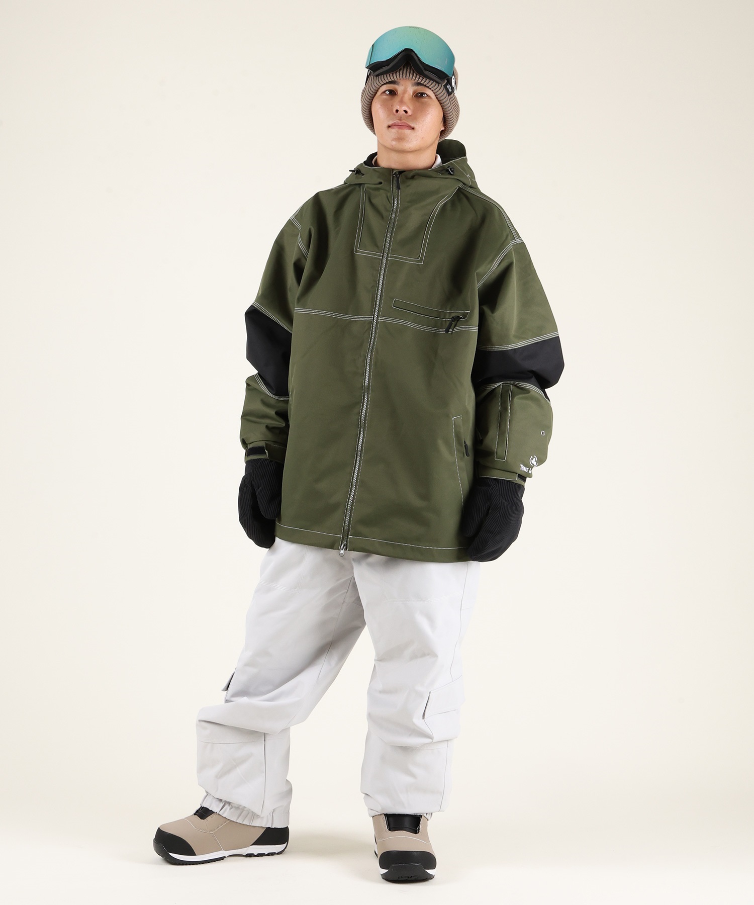 THREE WEATHER スリーウェザー SNOW PANTS パンツ スノーボード ウェア ユニセックス ムラサキスポーツ 25-26モデル MM J12 【2526】(BLK-XS)