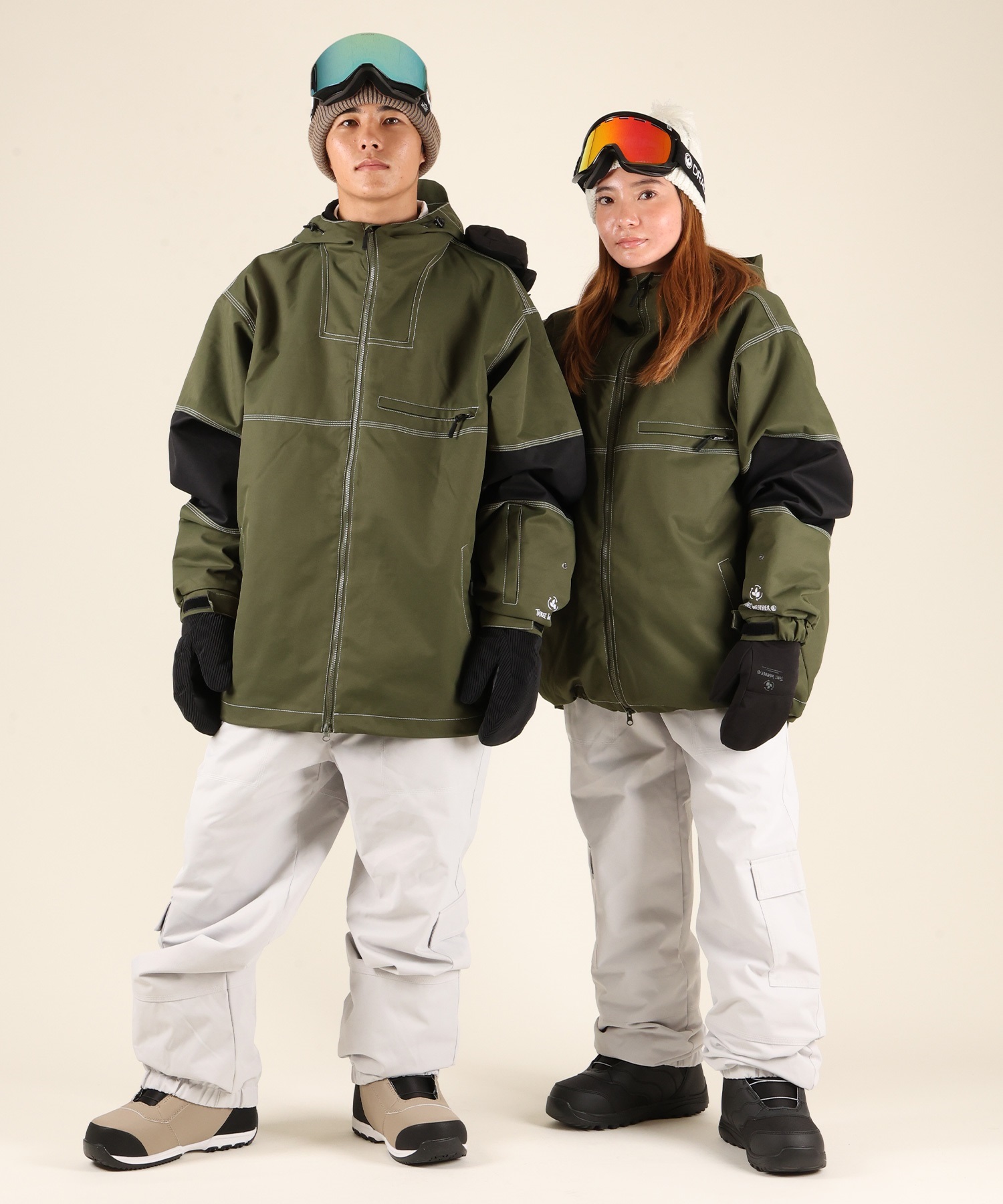 THREE WEATHER スリーウェザー SNOW PANTS パンツ スノーボード ウェア ユニセックス ムラサキスポーツ 25-26モデル MM J12 【2526】(BLK-XS)
