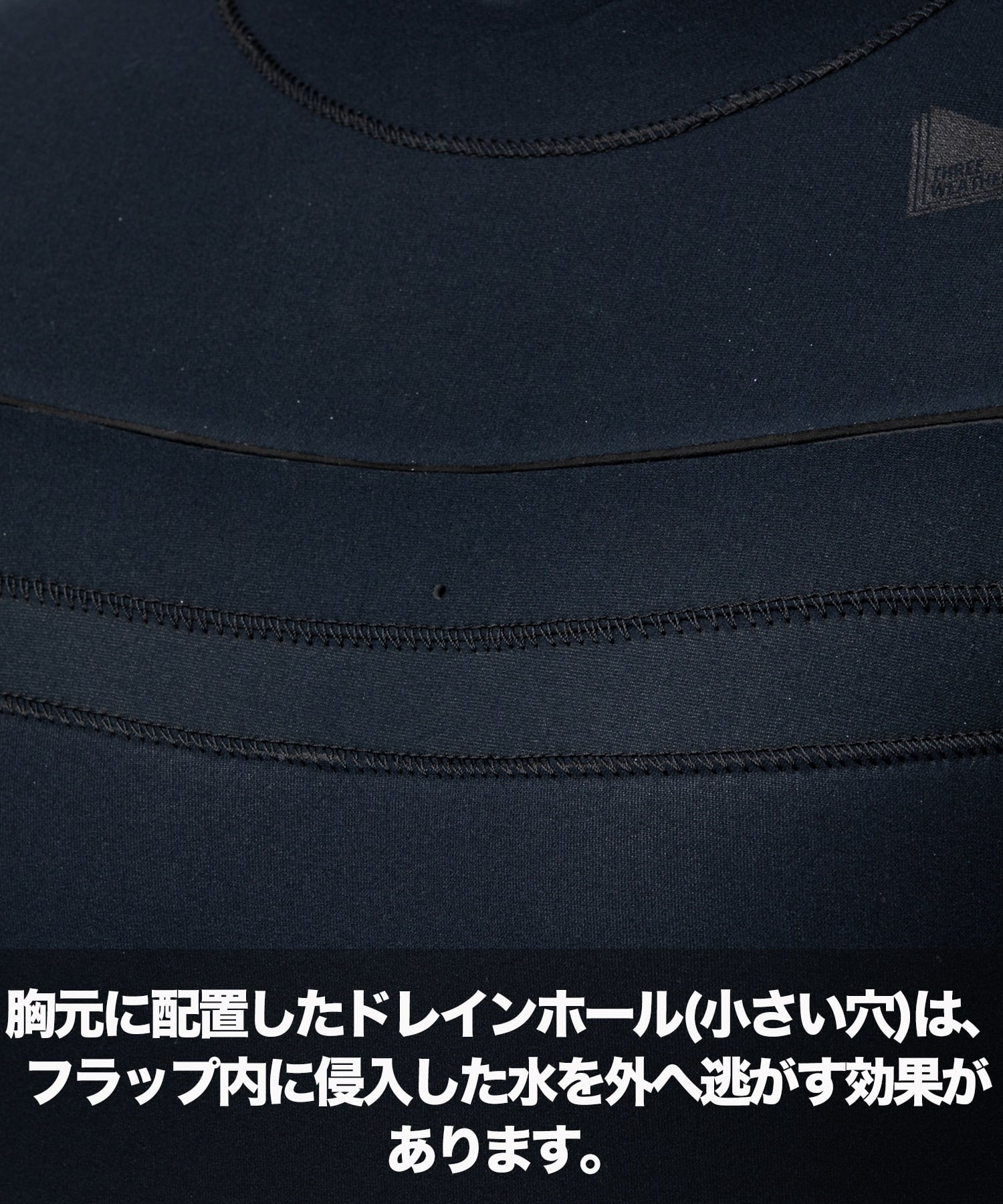THREE WEATHER スリーウェザー チェストジップ  FULL LCZ-25SS ウェットスーツ フルスーツ メンズ(BLK-M)
