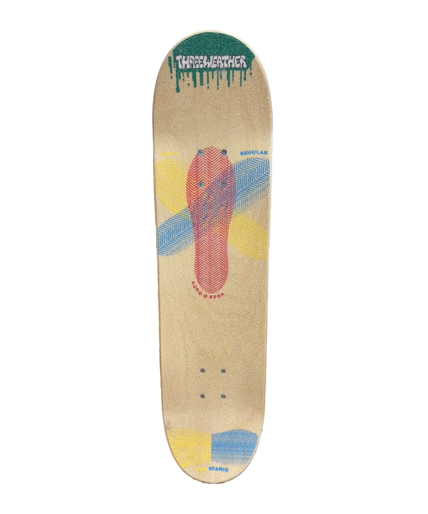 THREE WEATHER スリーウェザー スケートボード コンプリート 7.5,8.0inch I COMP PLUS ムラサキスポーツ(NA/GR-8inch)