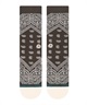 STANCE スタンス ソックス 靴下 ペイズリー柄 BARRIO CREW A545C24BAR#WSB(WSBK-L)