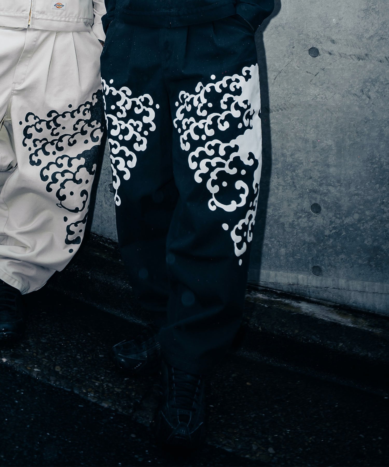 Dickies ディッキーズ ロングパンツ メンズ INSCRIBE TATTOO コラボモデル MS X INS WAVE PRINT PT 81560500(0003-M)