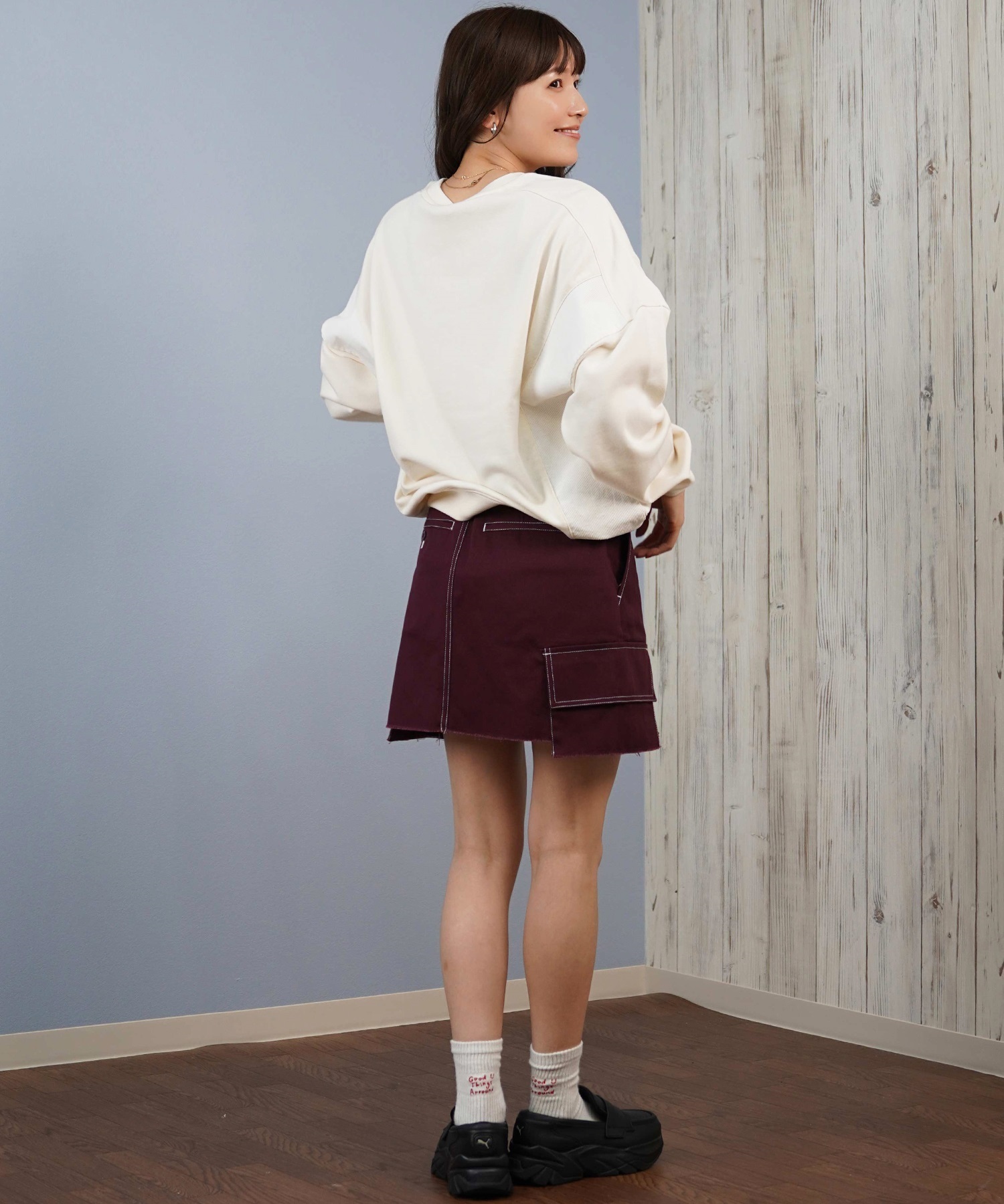 Dickies ディッキーズ スカート レディース カーゴ ミニスカート ステッチ ミニスカ 81461500(0036-S)