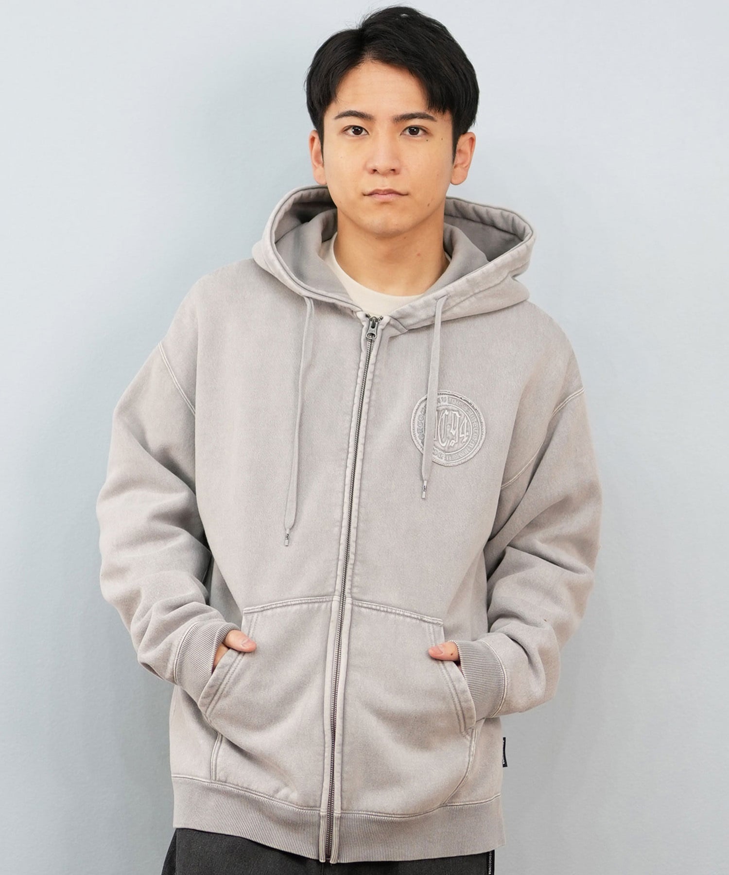 DC ディーシー ジップアップ パーカー メンズ 25 HIDDEN ZH パーカー DZP254037(BKB-M)