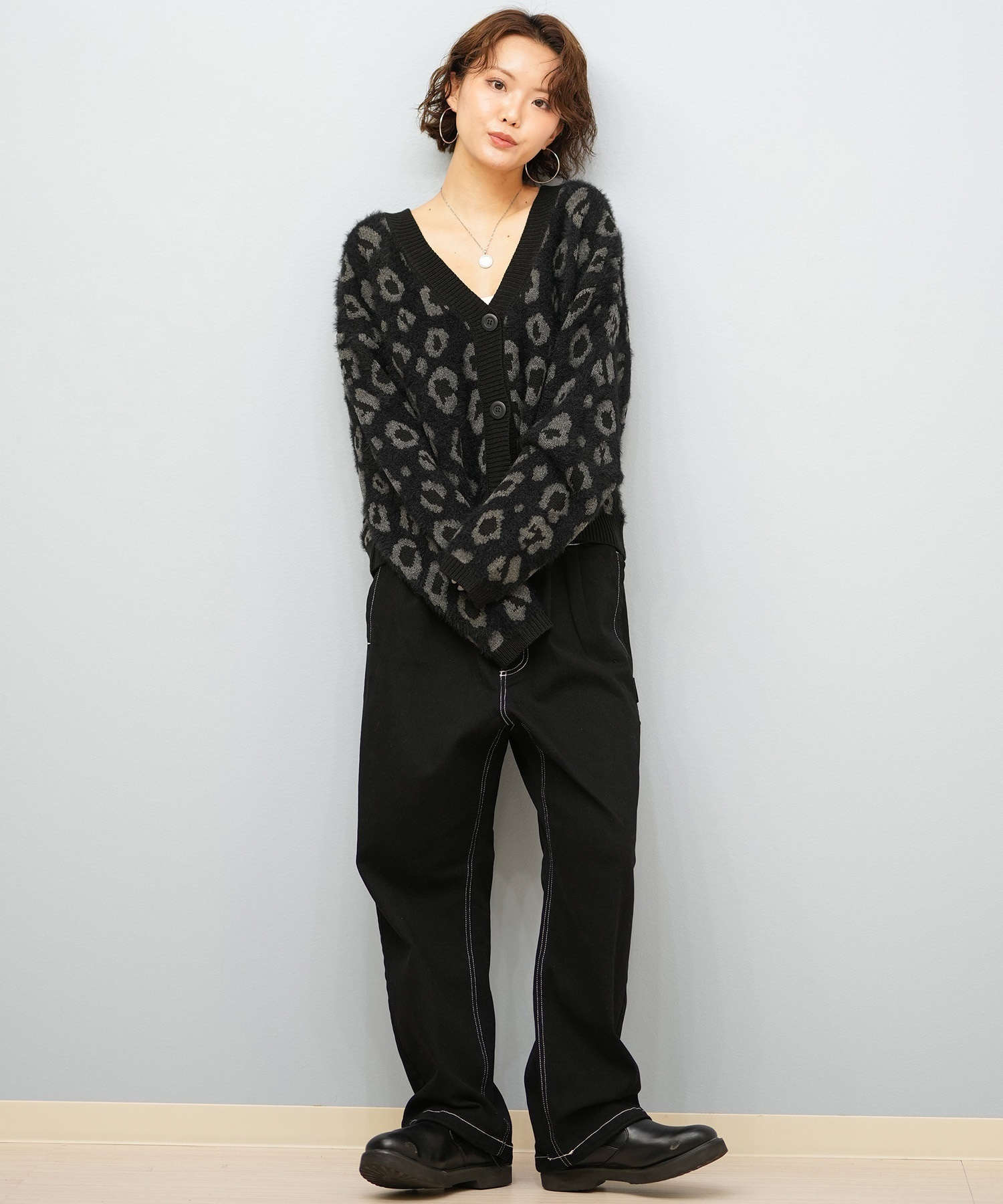 DC ディーシー ロングパンツ レディース デニム パンツ Gパン ワイドペインターパンツ LPT254303(BDB-M)