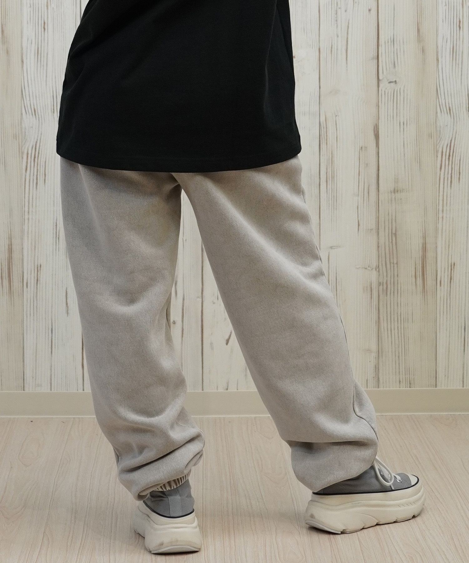 DC ディーシー ロングパンツ レディース スウェット パンツ 裏起毛 ワイド スウェットパンツ LPT254304(BES-M)