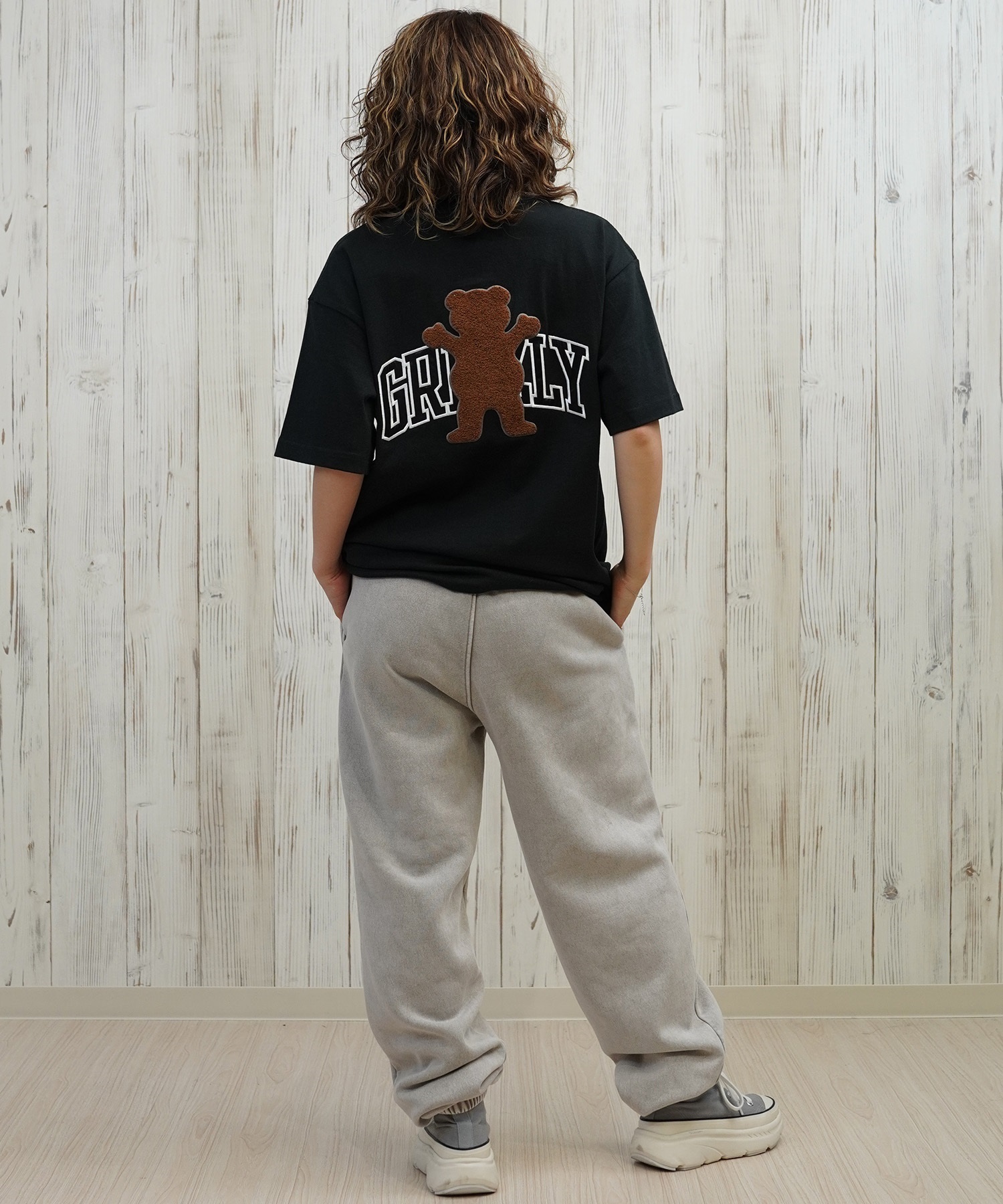 DC ディーシー ロングパンツ レディース スウェット パンツ 裏起毛 ワイド スウェットパンツ LPT254304(BES-M)