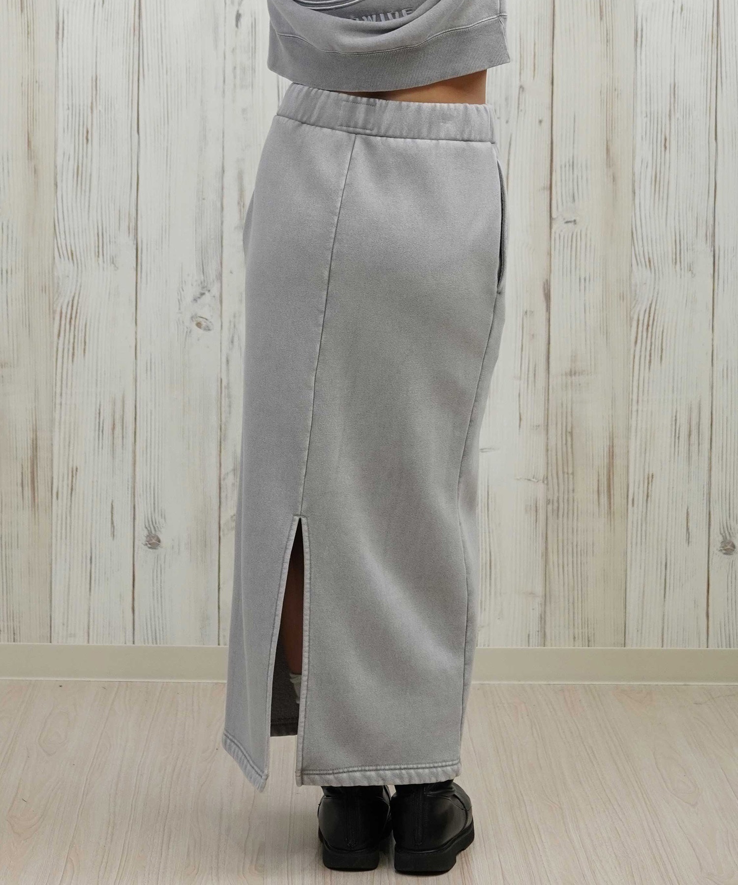 DC ディーシー スカート レディース ロングスカート 裏起毛 スウェットスカート LSK254306(BES-M)