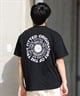 NEW ERA ニューエラ 半袖 Tシャツ メンズ ロゴ バックプリント Circle OOTTF 14410113(BK-M)