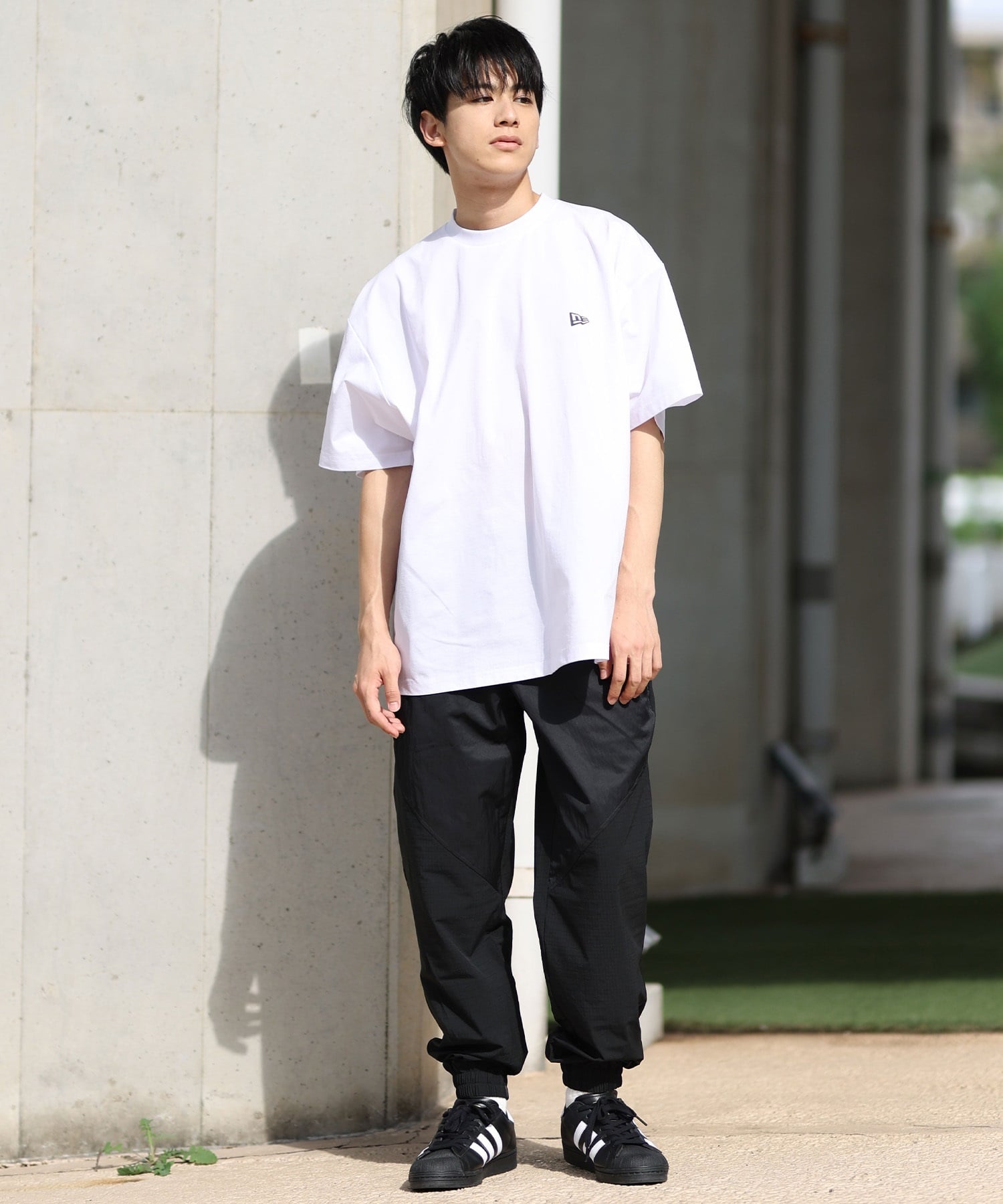 NEW ERA ニューエラ ラッシュガード メンズ 半袖 Tシャツ バックプリント 水陸両用 ユーティリティ UVカット 14391953(WT-M)