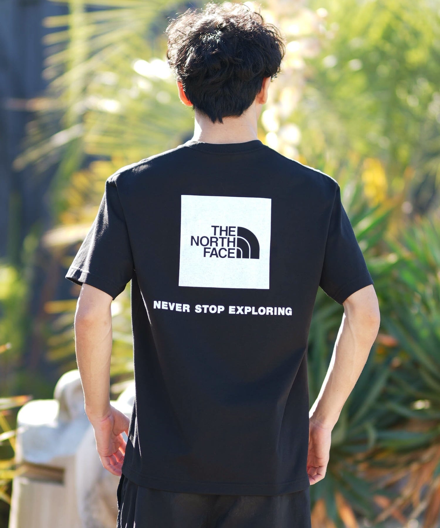 THE NORTH FACE ザ・ノース・フェイス 半袖 Tシャツ メンズ ショートスリーブバックスクエアーロゴティー NT32447(W2-S)