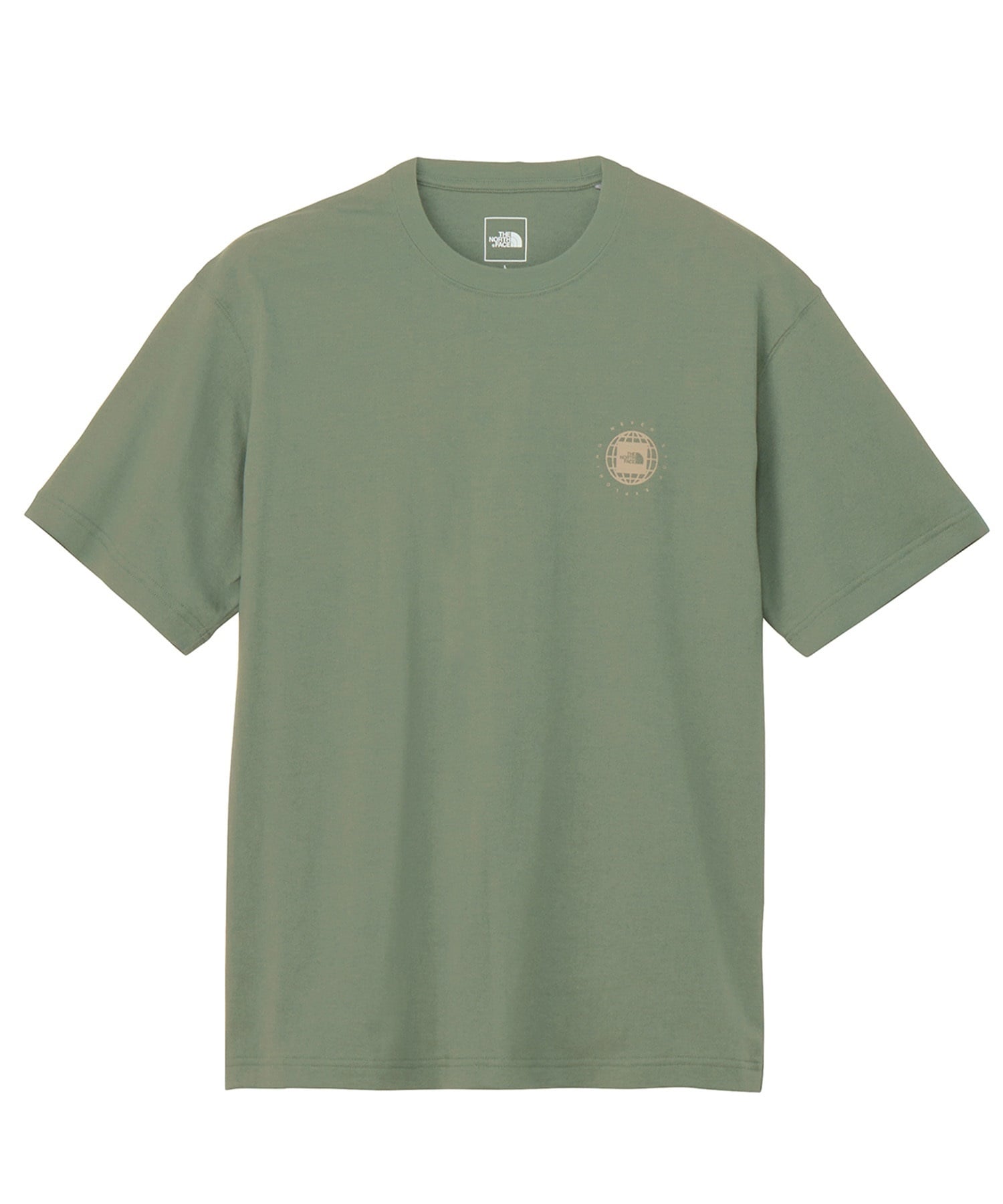 THE NORTH FACE ザ・ノース・フェイス 半袖 Tシャツ メンズ ショートスリーブジオスクエアロゴティー NT32541(WX-S)