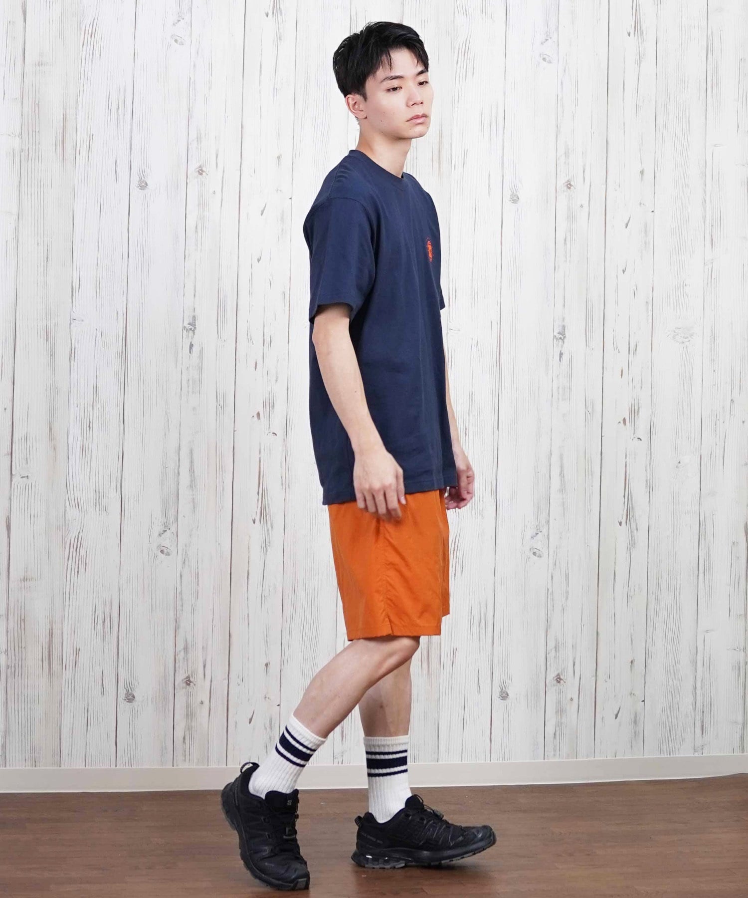 THE NORTH FACE ザ・ノース・フェイス 半袖 Tシャツ メンズ ショートスリーブジオスクエアロゴティー NT32541(WX-S)