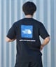 THE NORTH FACE ザ・ノース・フェイス 半袖 Tシャツ メンズ ショートスリーブバックスクエアートラバースロゴティー NT32543(W-S)