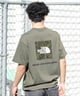 THE NORTH FACE ザ・ノース・フェイス 半袖 Tシャツ メンズ ショートスリーブバックスクエアートラバースロゴティー NT32543(W-S)