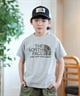 THE NORTH FACE ザ・ノース・フェイス Tシャツ キッズ 半袖 UVカット ショートスリーブカモロゴティー NTJ32359(WW-130cm)