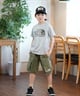 THE NORTH FACE ザ・ノース・フェイス Tシャツ キッズ 半袖 UVカット ショートスリーブカモロゴティー NTJ32359(WW-130cm)