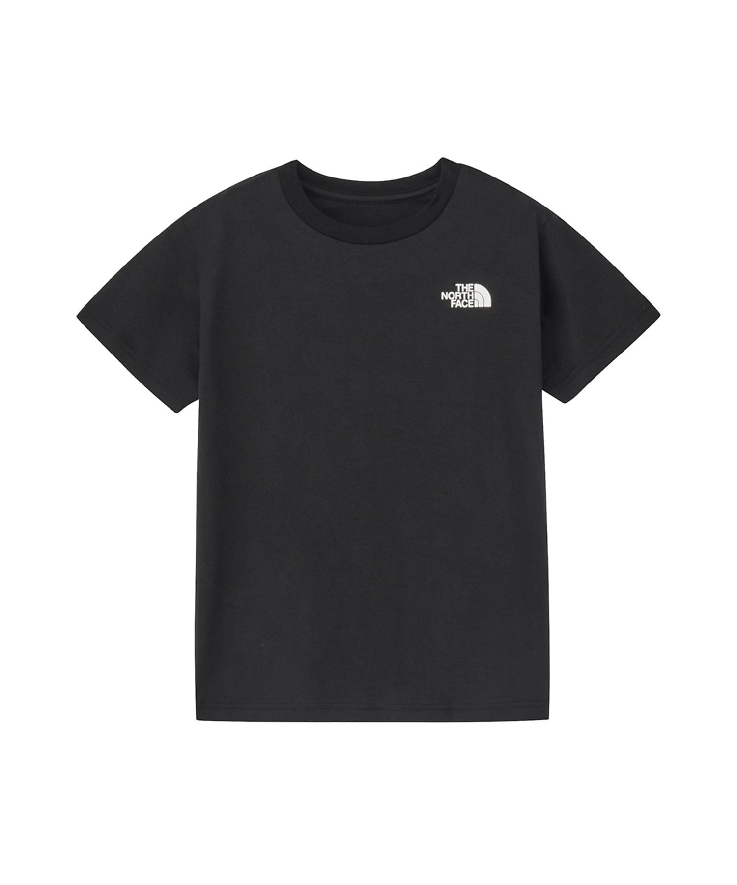 THE NORTH FACE ザ・ノース・フェイス Tシャツ キッズ 半袖 ショートスリーブバックスクエアロゴティー NTJ32538(W-130cm)