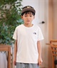 THE NORTH FACE ザ・ノース・フェイス Tシャツ キッズ 半袖 吸汗速乾 UVカット ショートスリーブイーエスサーキュレーションティー NTJ32577(W-130cm)