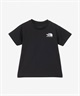 THE NORTH FACE ザ・ノース・フェイス Tシャツ キッズ 半袖 UVカット トドラーショートスリーブヒストリカルロゴティー NTT32556(WW-100cm)